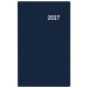 Týdenní diář 2027 Gustav PVC kapesní - modrá