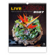 Nástěnný kalendář 2027 - Live Design