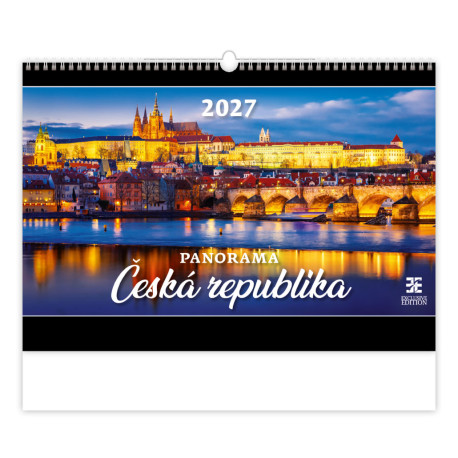 Nástěnný kalendář 2027 - Panorama - Česká republika