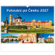 Nástěnný kalendář 2027 - Putování po Česku