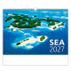 Nástěnný kalendář 2027 - Sea