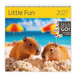 Nástěnný kalendář 2027 - Little Fun