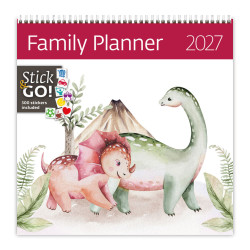 Nástěnný kalendář 2027 - Family Planner