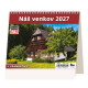 Stolní kalendář 2027 - MiniMax Náš venkov