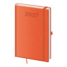 Týdenní diář s poznámkami A5 2027 Print Pop - oranžová