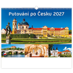 Nástěnný kalendář 2027 - Putování po Česku