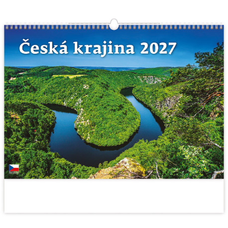 Nástěnný kalendář 2027 - Česká krajina