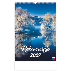 Nástěnný kalendář 2027 - Řeka čaruje