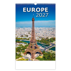 Nástěnný kalendář 2027 - Europe