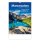 Nástěnný kalendář 2027 - Mountains/Berge/Hory