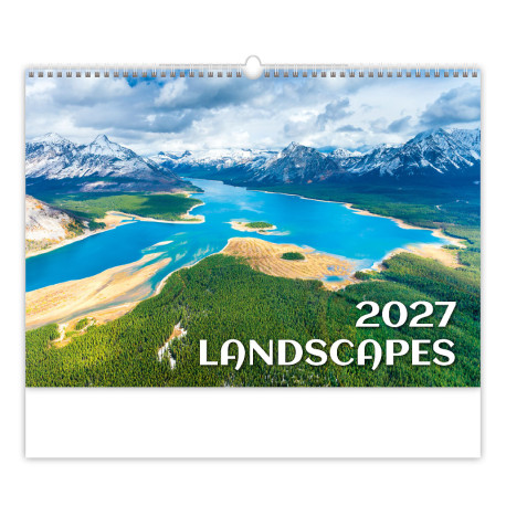 Nástěnný kalendář 2027 - Landscapes
