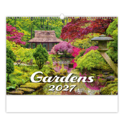Nástěnný kalendář 2027 - Gardens