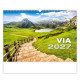 Nástěnný kalendář 2027 - Via