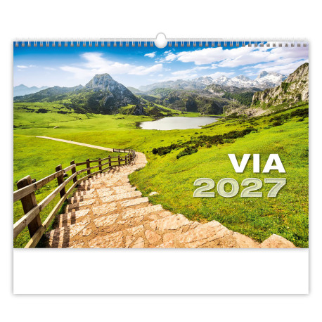Nástěnný kalendář 2027 - Via