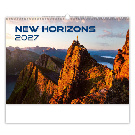 Nástěnný kalendář 2027 - New Horizons