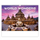 Nástěnný kalendář 2027 - World Wonders