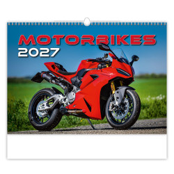 Nástěnný kalendář 2027 - Motorbikes