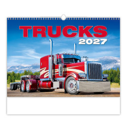 Nástěnný kalendář 2027 - Trucks