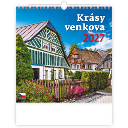 Nástěnný kalendář 2027 - Krásy venkova