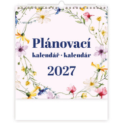 Nástěnný kalendář 2027 - Plánovací kalendář   