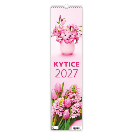 Nástěnný kalendář 2027 Kravata - Kytice