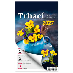 Nástěnný kalendář 2027 - Týdenní trhací kalendář A5