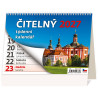 Stolní kalendář 2027 - Čitelný týdenní kalendář 
