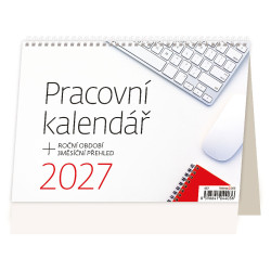 Stolní kalendář 2027 - Pracovní kalendář 