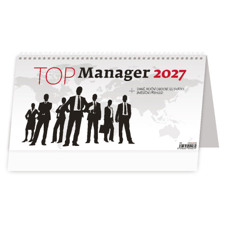 Stolní kalendář 2027 - Top Manager