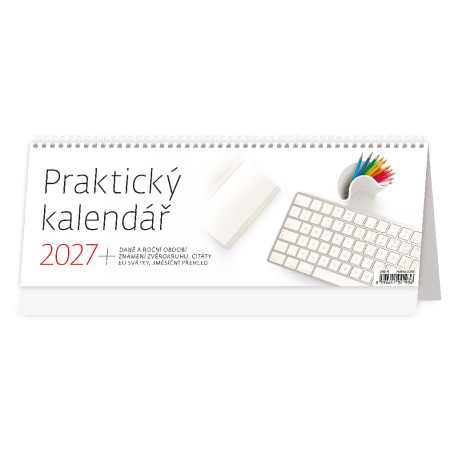 Stolní kalendář 2027 - Praktický kalendář