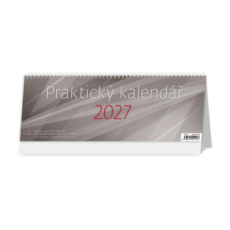 Stolní kalendář 2027 - Praktický kalendář OFFICE