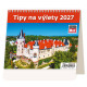 Stolní kalendář 2027 - MiniMax Tipy na výlety
