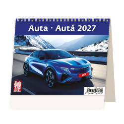 Stolní kalendář 2027 - MiniMax Auta/Autá