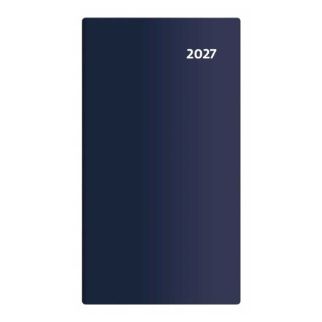 Kapesní diář čtrnáctidenní 2027 - Torino - modrá