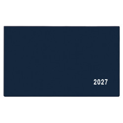 Týdenní diář 2027 Cyril PVC kapesní - modrá