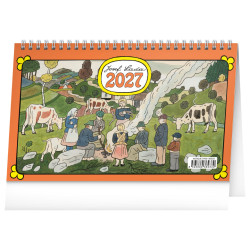 Stolní kalendář 2027 Josef Lada