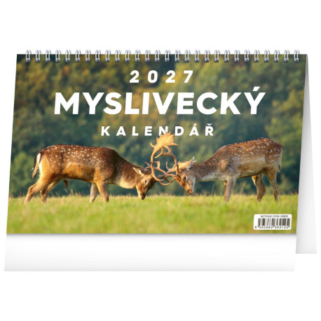 Stolní kalendář 2027 Myslivecký