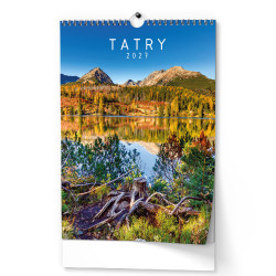 Nástěnný kalendář 2027 Tatry 