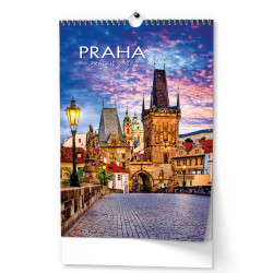 Nástěnný kalendář 2027 Praha  