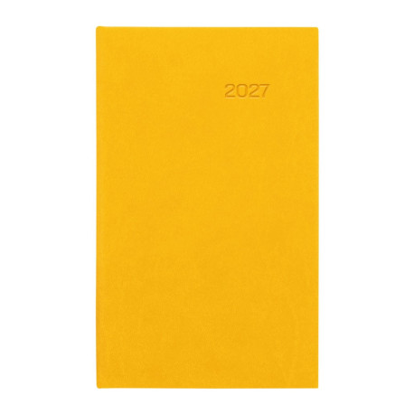 Týdenní kapesní diář 2027 Viva - žlutá