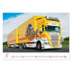 Nástěnný kalendář 2027 - Trucks
