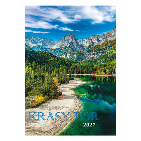 Nástěnný kalendář 2027 - Krásy hor