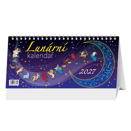 Stolní kalendář 2027 - Lunární