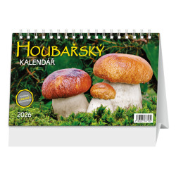 Stolní kalendář 2027 - Houbařský