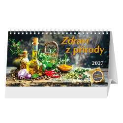 Stolní kalendář 2027 - Zdraví z přírody