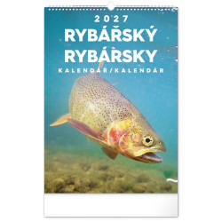 Nástěnný kalendář 2027 Rybářský - Rybársky