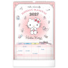 Nástěnný kalendář 2027 Rodinný plánovací Hello Kitty XL