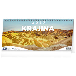 Stolní kalendář 2027 Krajina – 14denní