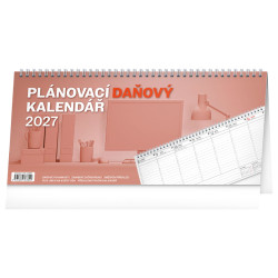 Stolní kalendář 2027 Plánovací daňový 
