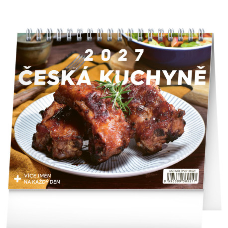 Stolní kalendář 2027 Česká kuchyně